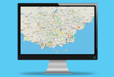 Cartographie des projets de transition énergétique du SymielecVar